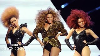 Beyoncé  Single Ladies Live At Glastonbury [upl. by Ayiotal574]