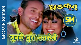 Sunkai Chura Nasakeni  DHADKAN  Nepali Movie Song  Rekha Thapa Ramit Dhungana  Udit [upl. by Urita]