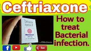 Monocef 1gm injectionCeftriaxone mechanism of actionEp1416112018use of monocef injection [upl. by Aicala]