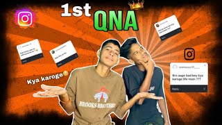 1st QNA Video 😂😳 QNA❌Roast✅ Bisht vlog 09 [upl. by Scrogan746]