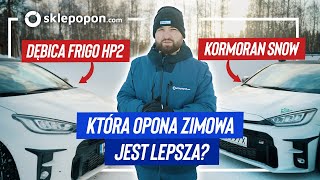 Dębica Frigo HP2 vs Kormoran Snow TEST NA ŚNIEGU budżetowych opon zimowych [upl. by Ahsaei173]