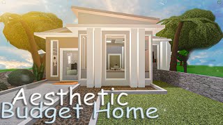 ROBLOX  Bloxburg  9k Aesthetic Budget Home  NO GAMEPASS [upl. by Petromilli467]