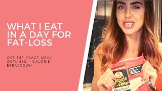 What I Eat In A Day For Fatloss 1300 Calorie Meal Outline [upl. by Keli]