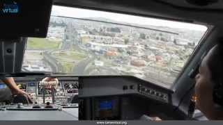 Flight Santa Rosa Quito old airport Ecuador Embraer 170 Tame  HD [upl. by Mervin]