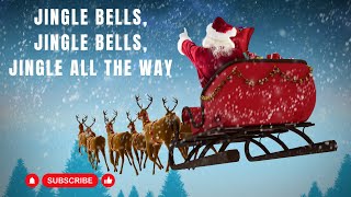 Jingle bells Jingle bells Jingle all the way  English song with lyrics  Christmas Songs  Carols [upl. by Aiekahs379]