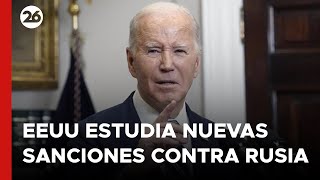 Estados Unidos está considerando imponer nuevas sanciones contra Rusia [upl. by Goode]