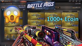 CFPH Battle Pass Season 15 Spent 1000 Ecoin Preview  Crossfire Philippines 30 [upl. by Annanhoj]