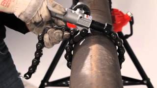 How To Use The RIDGID® Powered Soil Pipe Cutter [upl. by Kelsy]