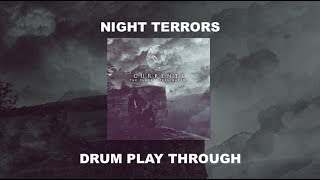 Currents  Night Terrors DRUM PLAY THROUGH [upl. by Aerdnaz]