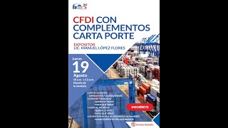 CFDI con Complementos Carta Porte [upl. by Dallis996]