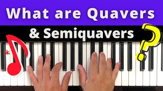 How to Play Quavers Piano Theory [upl. by Hoag]