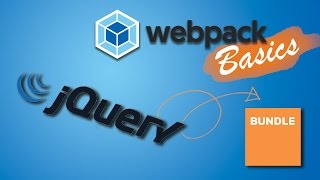 USING 3RD PARTY PACKAGES LIKE JQUERY Webpack 2 Basics Tutorial [upl. by Mal]