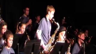 Sidewinder by Lee Morgan Arr Paul Murtha performed by Londonderry Middle School Jazz Ensemble [upl. by Abad]