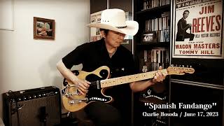 quotSpanish Fandangoquot  Charlie Hosoda Chet Atkins Style Solo Guitar  Bigsby B16 [upl. by Ahsitniuq]