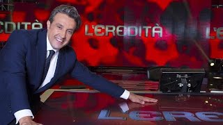 Leredità Carlo Conti e Flavio Insinna ricordano Fabrizio Frizzi con quel gesto nella 1a puntata [upl. by Rhona14]