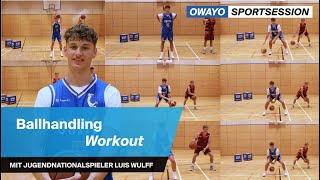 Basketball Ballhandling Training 11 Übungen für ein besseres Ballgefühl [upl. by Xonel926]