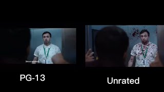 M3gan PG13 VS Unrated Comparison Differences [upl. by Iaras923]