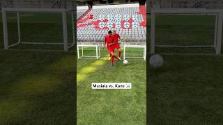 Musiala and Kane take on the Two Goal Challenge 🥅⚽️🥅 [upl. by Hurless]