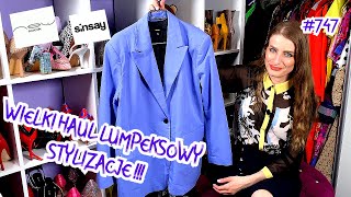 WIELKI HAUL LUMPEKSOWY  CIEKAWE NIEPOWTARZALNE UBRANIA Z SECON HANDU 🛍️ 747 [upl. by Atil]