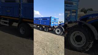 Mavi aşkımızı kimse sorgulamasın 😂😂 newholland tractor trailer [upl. by Attiuqihc]