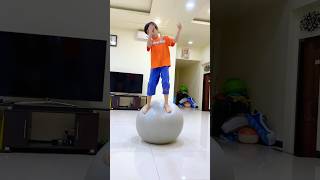 UNLOCK THE FUN HowTo Guide for Effective Bouncing with Stability Balls shortsfeed acrobatics [upl. by Odnumde]