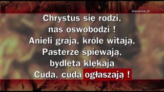 Kolęda  Dzisiaj w Betlejem karaoke [upl. by Belcher277]