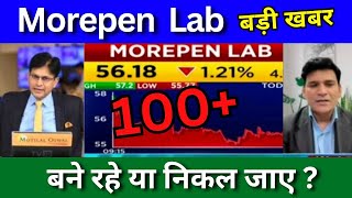 Morepen Lab share latest news today morepen Lab share news today Target price share analysis [upl. by Ttoille]