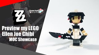 Preview my LEGO Zenless Zone Zero Ellen Joe Chibi  Somchai Ud [upl. by Adnahsat695]