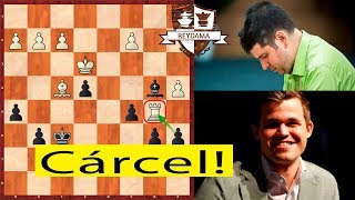 TORRE ENCARCELADA Svidler VS CARLSEN [upl. by Azaleah]