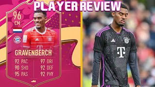 THE TANK 96 FUTTIES GRAVENBERCH PLAYER REVIEW FIFA 23 ULTIMATE TEAM [upl. by Aivartal]