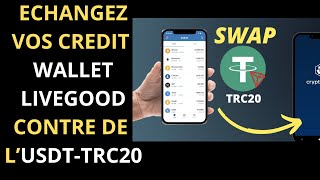 ECHANGEZ VOS CREDIT WALLET CONTRE DE LUSDTTRC20 [upl. by Birchard]