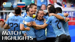 Uruguay v Russia  2018 FIFA World Cup  Match Highlights [upl. by Bert]