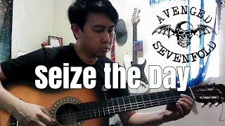 Seize The Day  Avenged Sevenfold Classical Guitar Solo Cover by Nats [upl. by Jac]