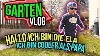 Ela macht den Garten unsicher   Vlog  Laufstall [upl. by Ogirdor]