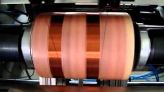 full automatic CNC transformer coil winding machine [upl. by Hartley]