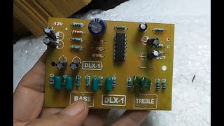 Single LM324 IC Bass Treble Control Passive Equalizer Board with sound test chip price [upl. by Eimaral]