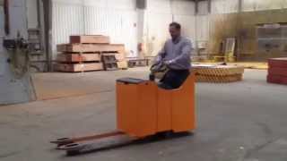 Still Egus 20 Electric Pallet truck  Electrische Palletwagen  Transpalette électrique [upl. by Ahsii]