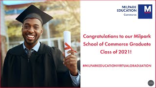 Milpark School of Commerce  Graduation 2022 [upl. by Onitrof]