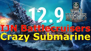 World of Warships IJN Battlecruisers FINALLY Here U4501 Insanity Unleashed amp More  Update 129 [upl. by Fisken]