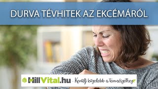 Durva tévhitek az ekcémáról 😮  hillvitalhu [upl. by Anaet]