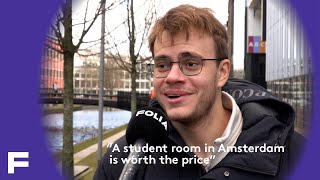 Is een studentenkamer nog te betalen ‘Amsterdam wordt een stad voor de rijken’ [upl. by Lehar]