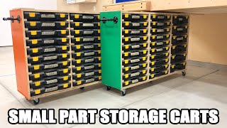 The Ultimate Small Part Storage Carts [upl. by Ayardna879]