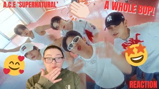 ACE 에이스 Supernatural MV  REACTION [upl. by Solhcin]