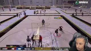 DOING GIVEAWAYS NBA 2K25 BEST SHOT CREATOR DRIBBLE GOD ONA HUGE STREAK ON THE 2S COURT [upl. by Tram]