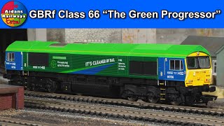 Hornby GBRf HS2 Class 66 CoCo 66796 “The Green Progressor”  Hornby product R30151 [upl. by Jonati403]