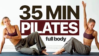 35 MIN PILATES WORKOUT  At Home  No Standing No Equipment [upl. by Pansie36]