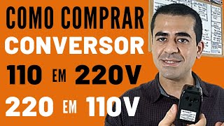 Conversor de tensão 110 em 220 ou 220 em 127 V Como Comprar [upl. by Akenehs]