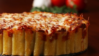 Cheesy Rigatoni Pie [upl. by Steinman]