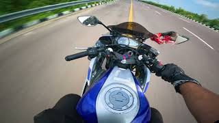 2016 Yamaha R3 Review with PowertronicQS  Full system Exhaust  Better Than Aprilla RS457 [upl. by Hennahane]