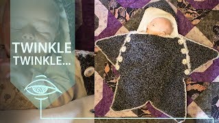 How to crochet star baby bunting  twinkle twinkle little star [upl. by Chelsey935]